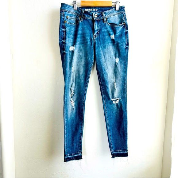 American Rag Cropped Denim Size 7 - Picture 1 of 10